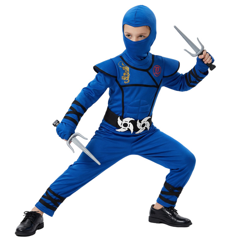 Costume da ninja nero e blu pe - Party Games Girls recensione e prezzo