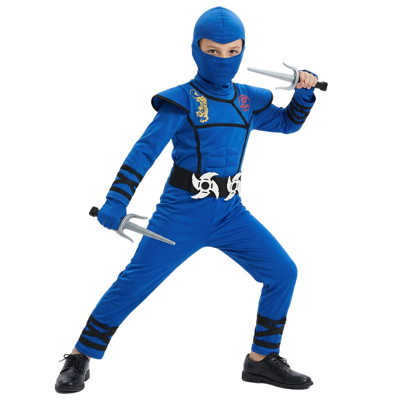 Costume da ninja nero e blu pe - Party Games Girls recensione e prezzo