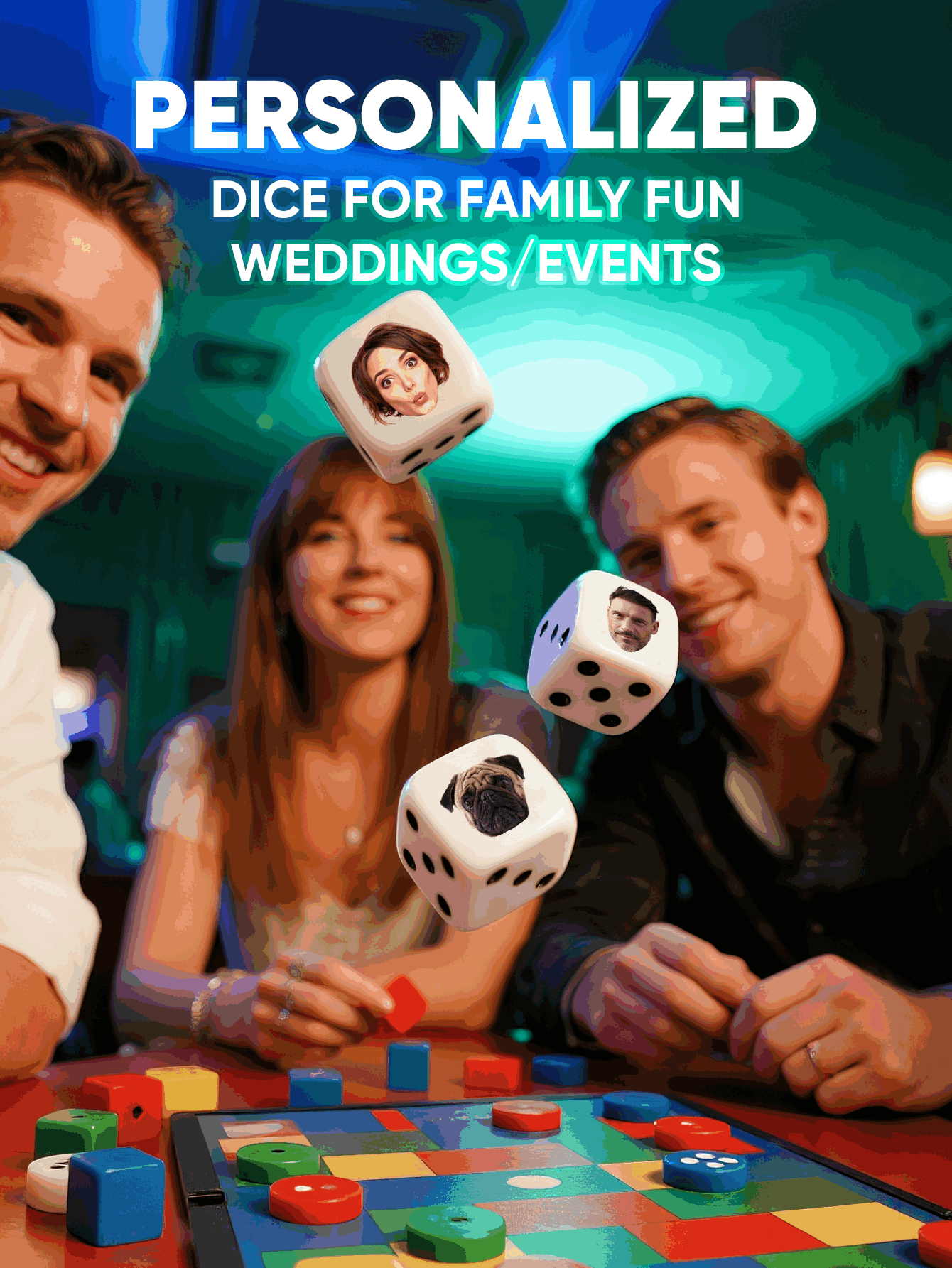 Dadi Personalizzati con Volti, - Party Games Engagement recensione e prezzo