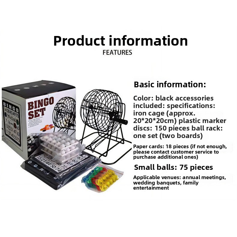Set da gioco Bingo in acciaio, - Party Games For Large Groups recensione e prezzo