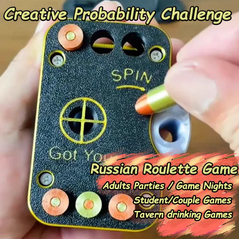 Gioco della Roulette Russa con - Party Games Adults Drinking recensione e prezzo