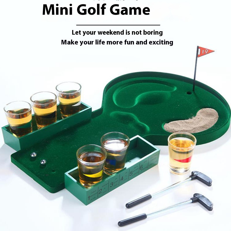Mini Golf giochi da tavolo Toy - Party Games Adults Drinking recensione e prezzo
