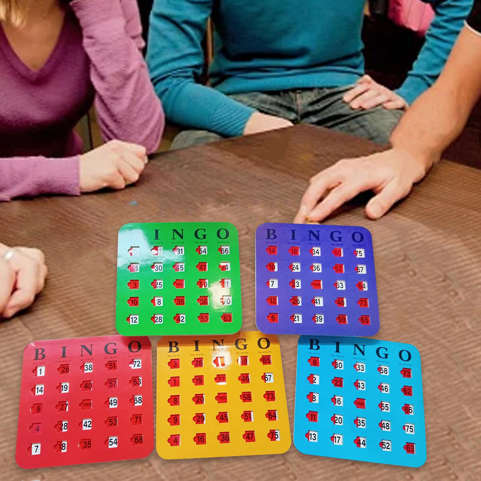 5 Pezzi Grande Stampa Bingo Ca - Party Games For Large Groups recensione e prezzo