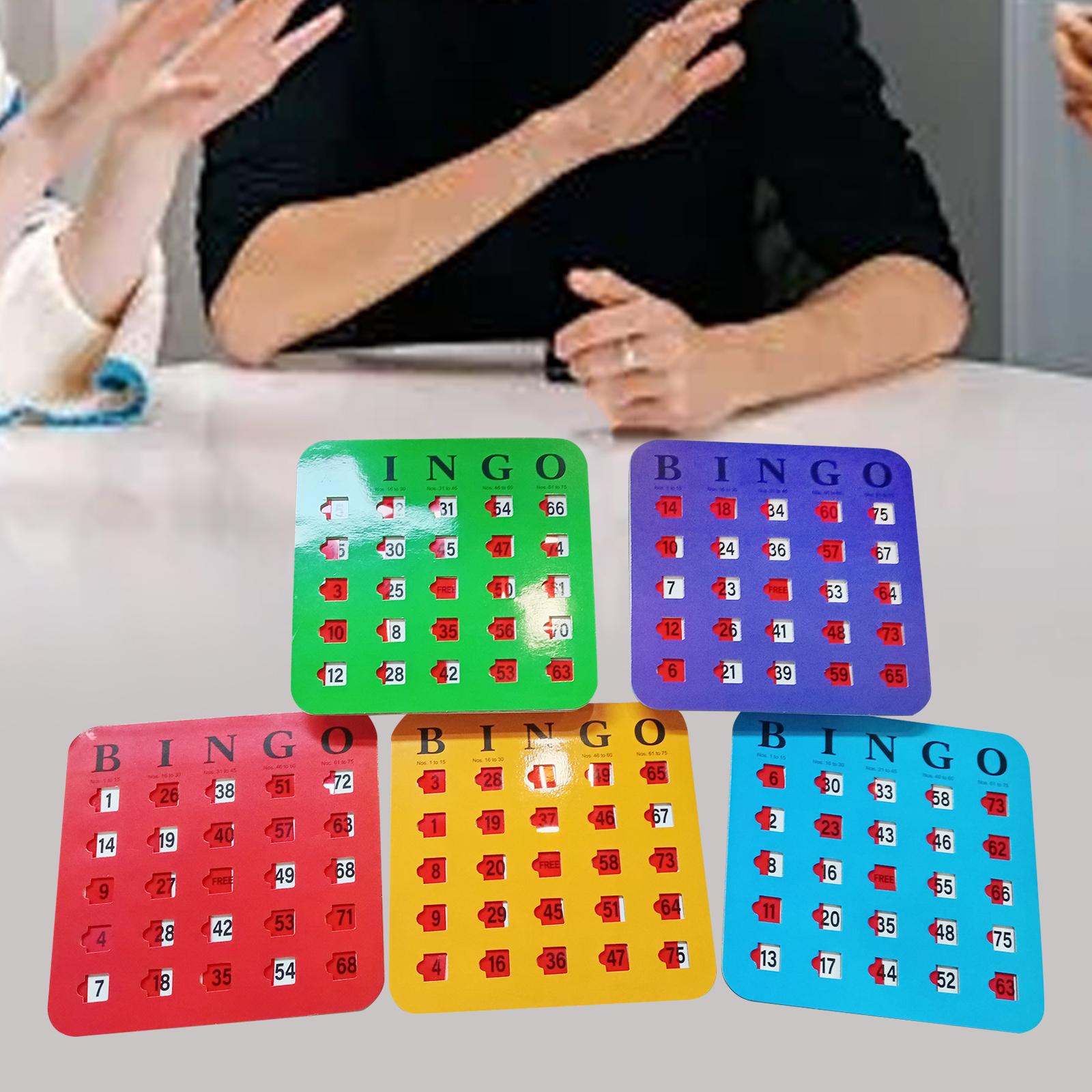 5 Pezzi Grande Stampa Bingo Ca - Party Games For Large Groups recensione e prezzo